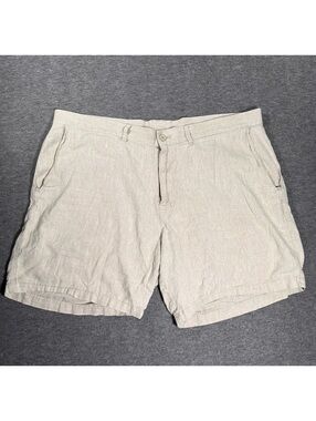 Patagonia Men's Linen Shorts in Beige Size 38